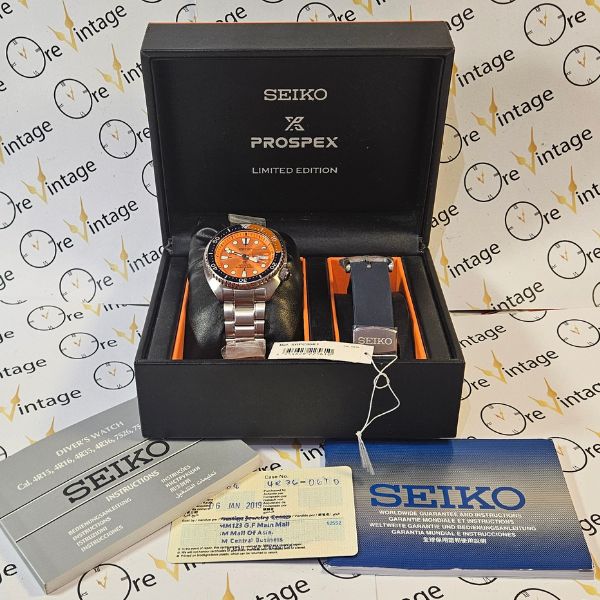 SEIKO TURTLE NEMO SRPC95K1 LIMITED EDITION FULL SET
