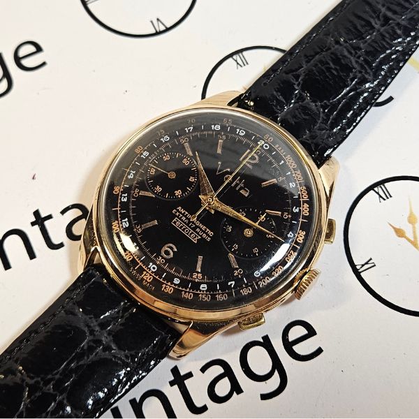 VETTA 130 FERROTEX CRONOGRAFO VINTAGE 18KT