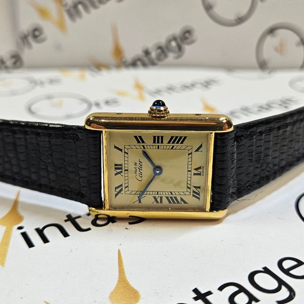 CARTIER TANK VERMEIL 590005