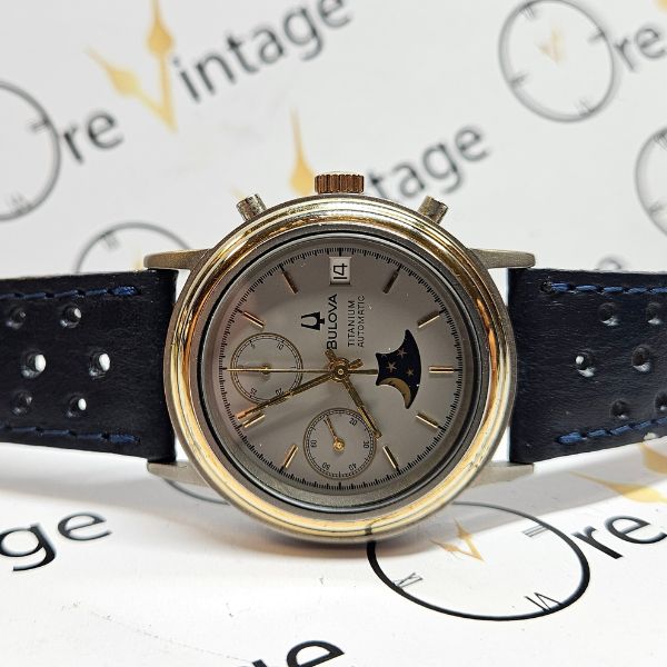 BULOVA REF. 9002901 CRONOGRAFO FASI LUNA
