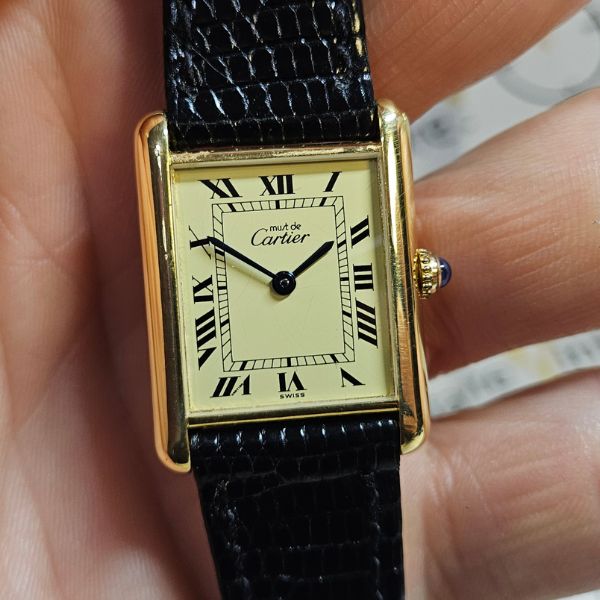 CARTIER TANK VERMEIL 590005