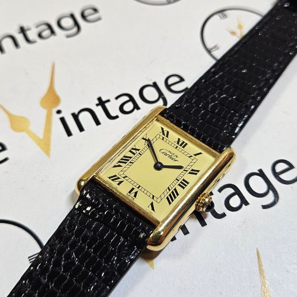 CARTIER TANK VERMEIL 590005