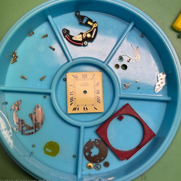 CARTIER TANK VERMEIL 590005