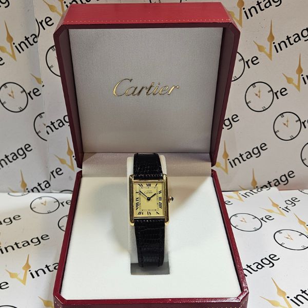 CARTIER TANK VERMEIL 590005 - immagine 7