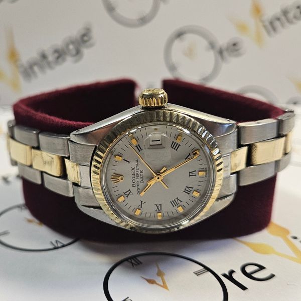 ROLEX DATE 6917 ACCIAIO E ORO 18KT