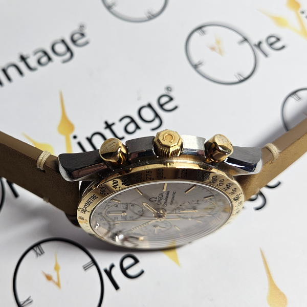 OMEGA SPEEDMASTER TRIPLE DATE 175.0054 LUNETTA 18KT