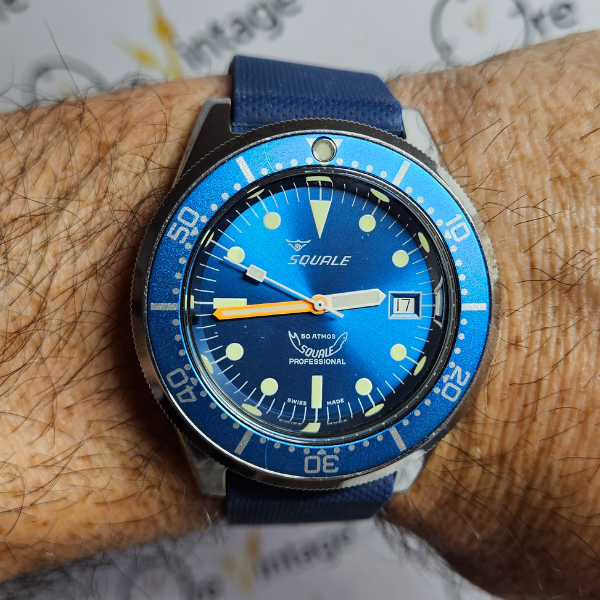 SQUALE OCEAN LEATHER 1521 FULL SET BLUE MODEL