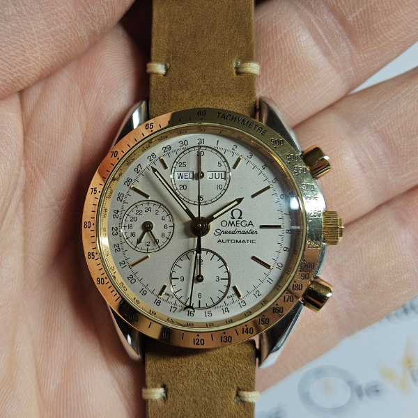 OMEGA SPEEDMASTER TRIPLE DATE 175.0054 LUNETTA 18KT