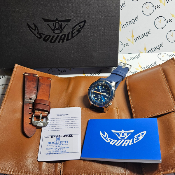 SQUALE OCEAN LEATHER 1521 FULL SET BLUE MODEL - immagine 5
