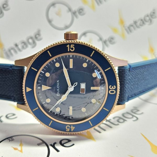 BULOVA MIL-SHIPS BRONZE 150 ANNIVERSARIO 98A325