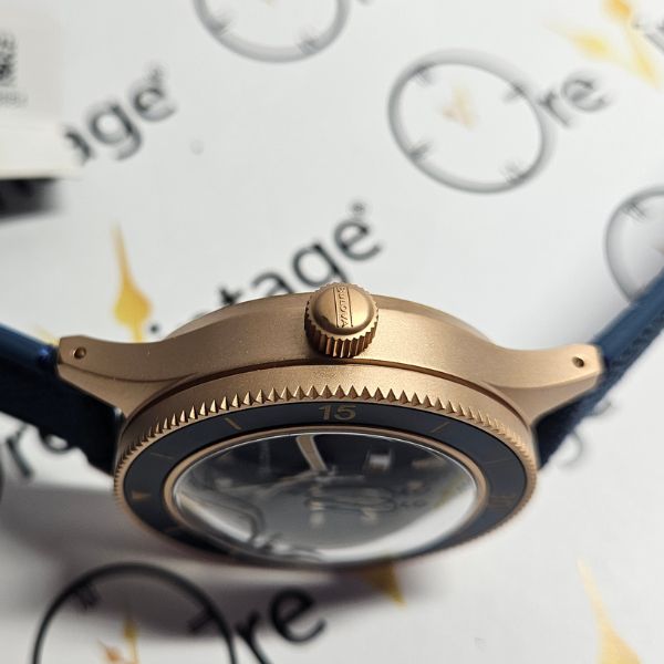 BULOVA MIL-SHIPS BRONZE 150 ANNIVERSARIO 98A325