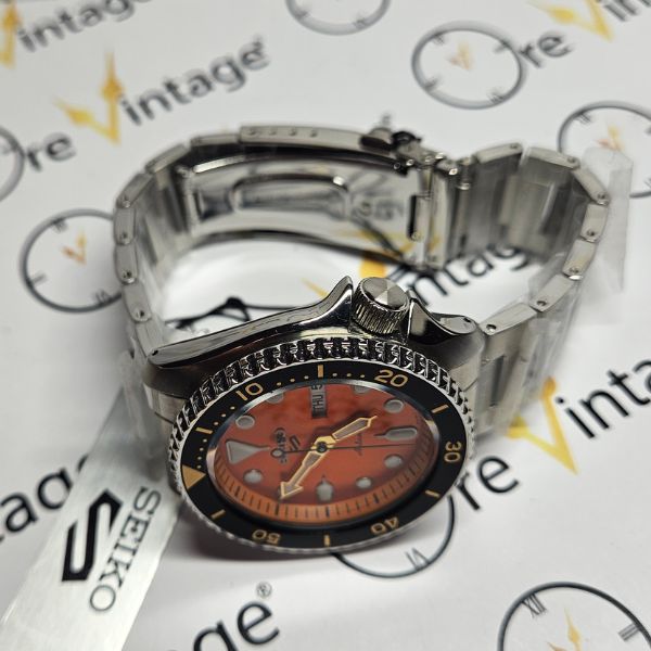 SEIKO 5 SPORTS SRPD59K1 ORANGE DIAL