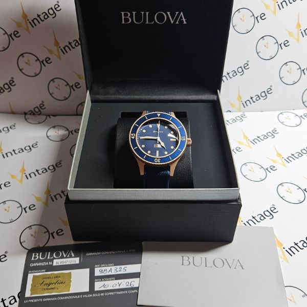 BULOVA MIL-SHIPS BRONZE 150 ANNIVERSARIO 98A325 - immagine 6