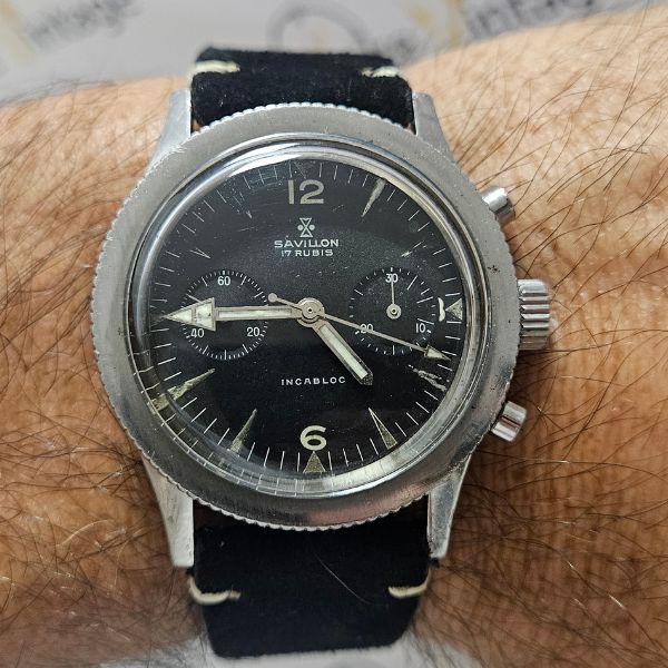 SAVILLON 3089 MILITARY CHRONOGRAPH