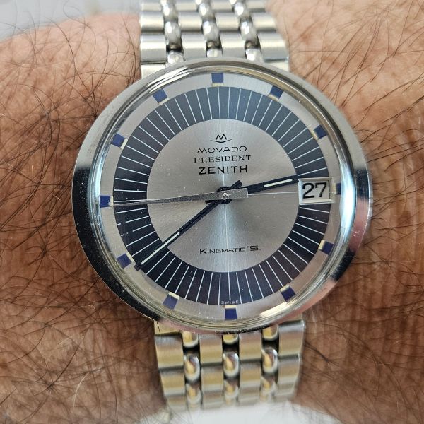 MOVADO ZENITH PRESIDENT KINGMATIC S