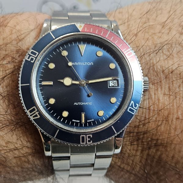 HAMILTON DIVER PEPSI
